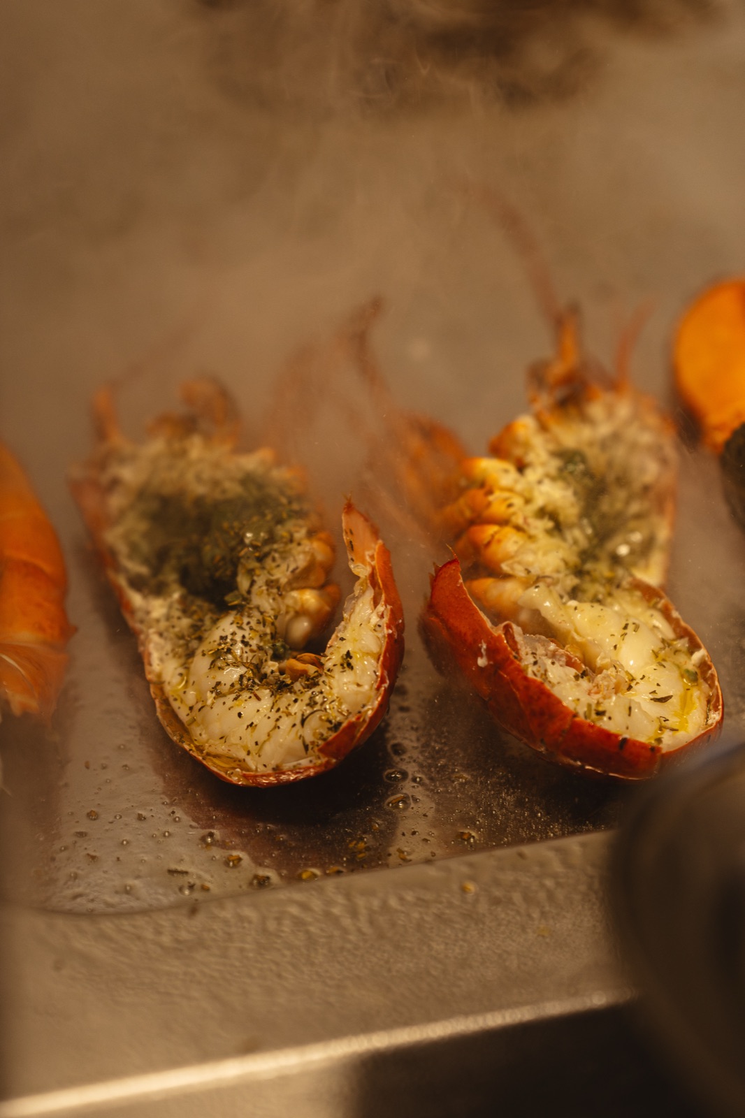 Homard sur la plancha